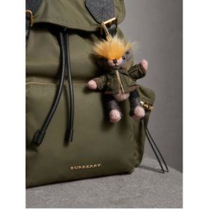 BURBERRY | Thomas Bear Charm in Ash Rose